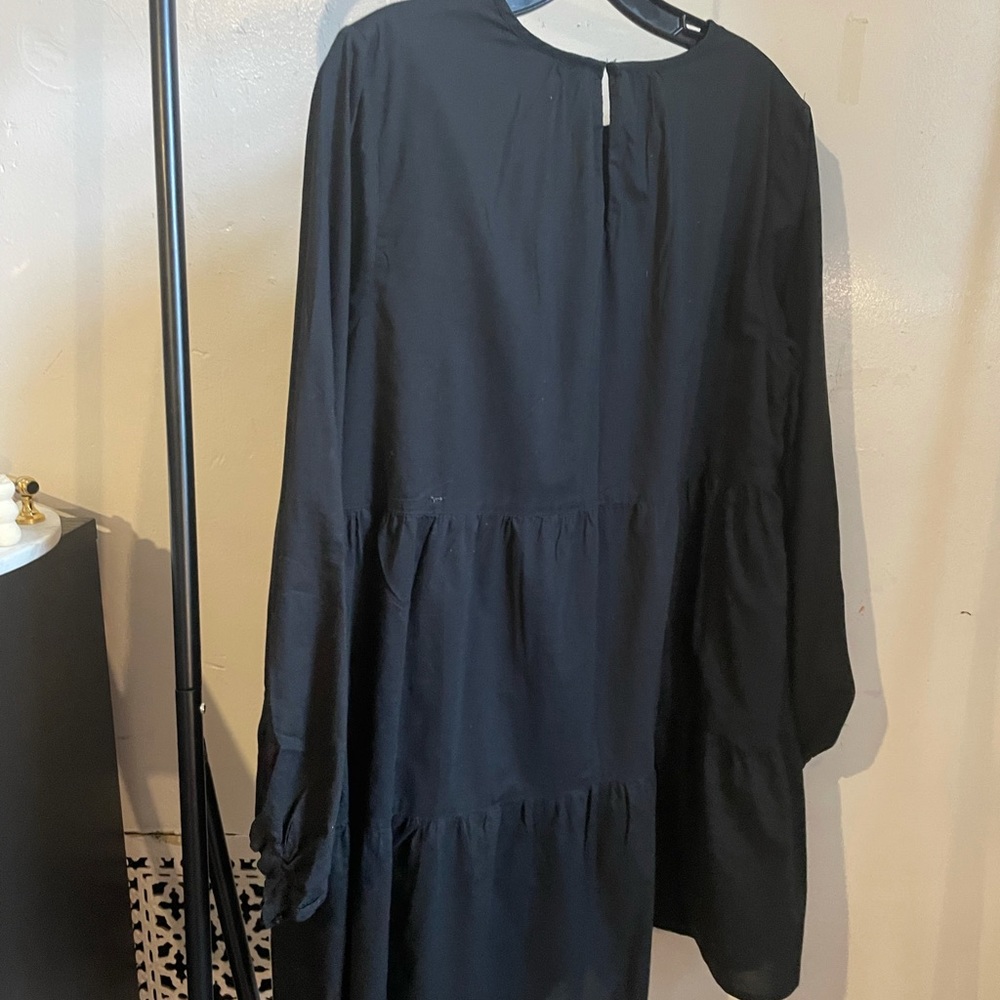 Target long sleeve two tiered dress